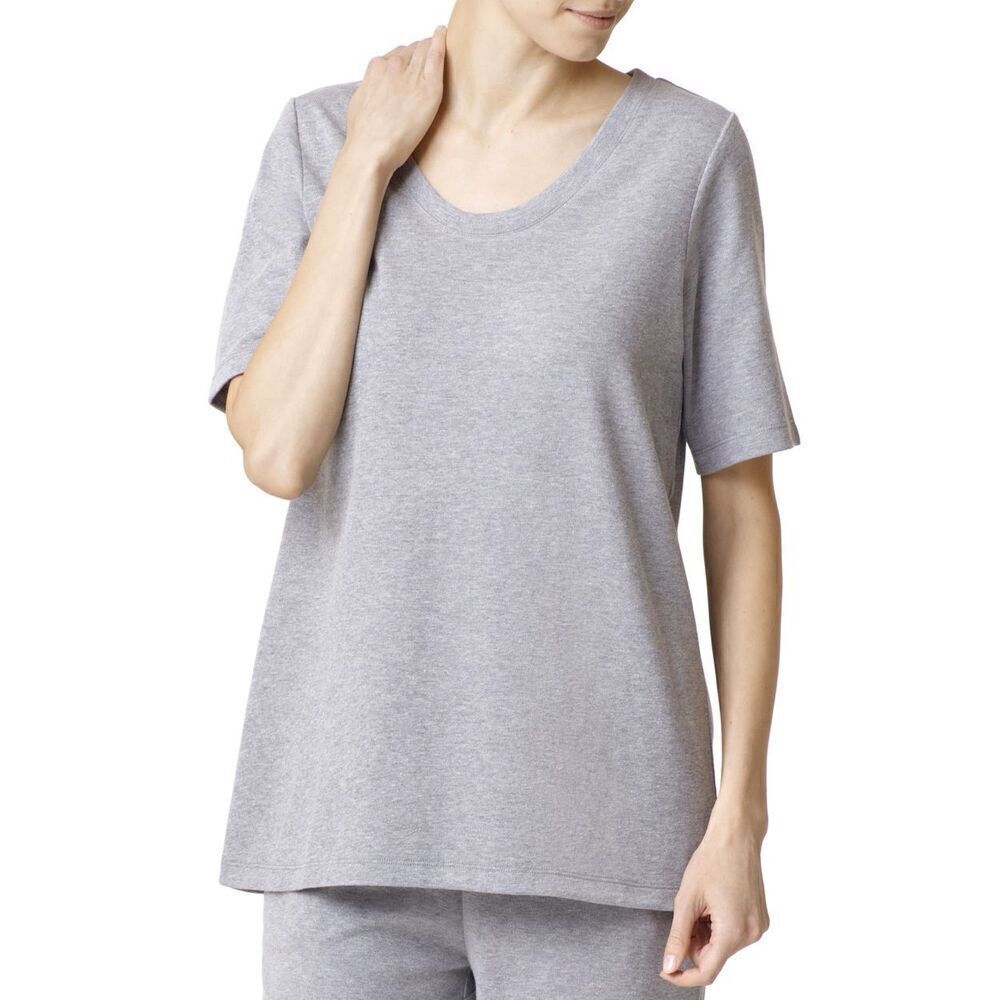 ✨HUE Wear Ever U R Lounge Elbow-Sleeve Sz XL Grey T-Shirt✨